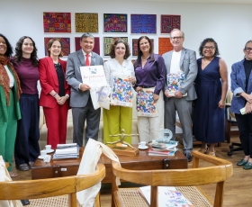 Assinatura de Inauguração da Cuidoteca da UnB. 23/02/2026 Foto: Anastácia Vaz/Secom UnB